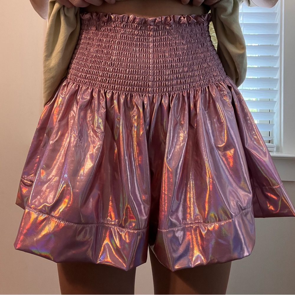Queen of sparkles pink shorts